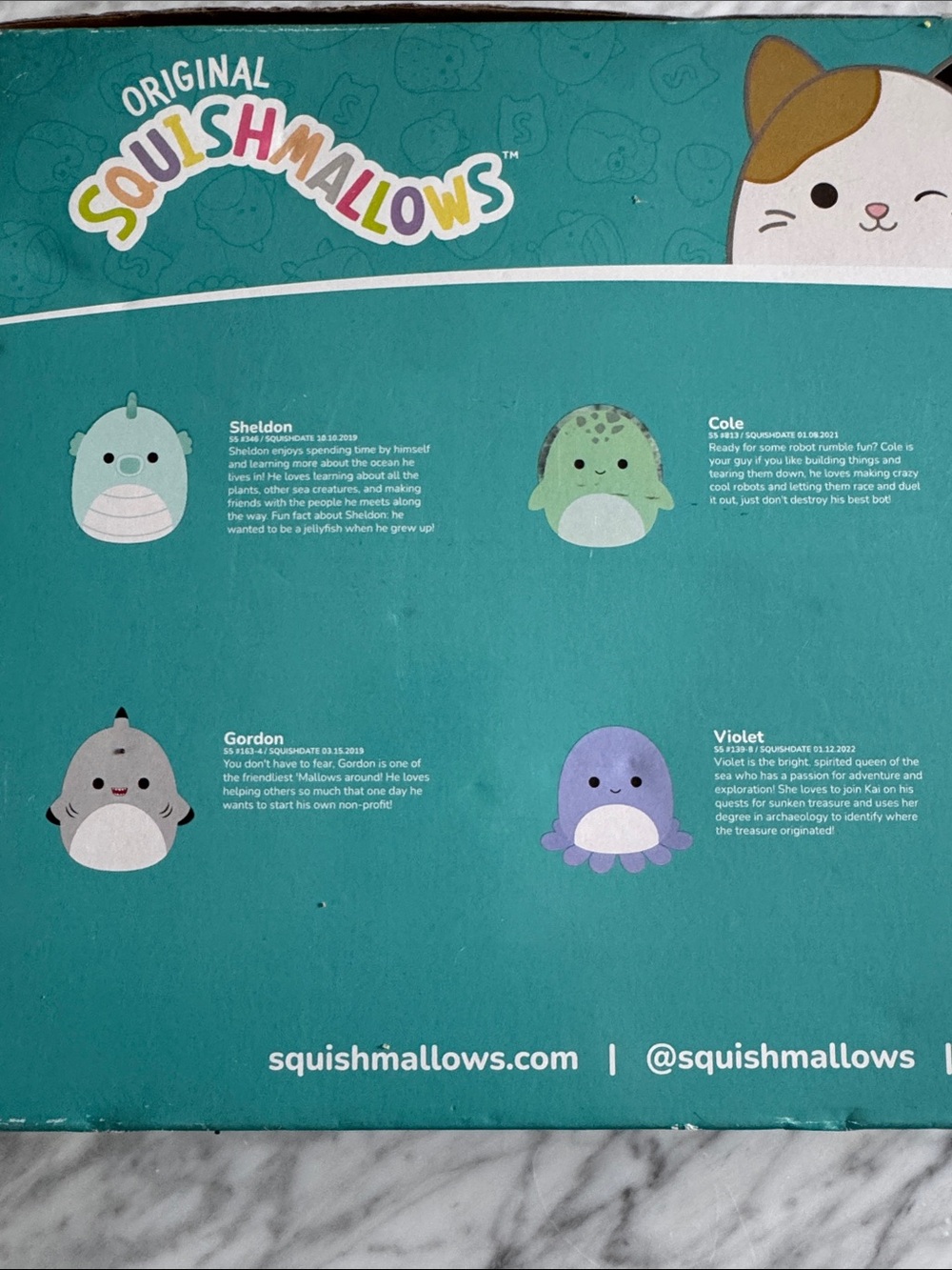 Original Squishmallows box of 8. 5 inch. - Picture 5 of 6